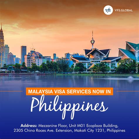 Vfs Global On Twitter Planning To Travel To Malaysia From The Philippines Residents Can Now