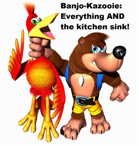 Gaming Rocks On Banjo Kazooie Everything And The Kitchen Sink