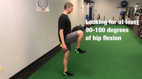 Hip Flexion Mobility Test Youtube
