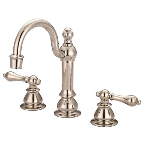 Amazing gallery of interior design and decorating ideas of polished nickel bathroom faucet kits in bathrooms, kitchens by elite interior designers. Water Creation Vintage Classic 8 in. Widespread 2-Handle ...