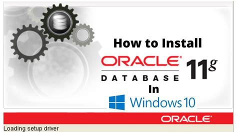 The oracle 11g download sizes for two oracle releases are around 2 gb. How to Install Oracle Database 11g in Windows 10 4K - YouTube