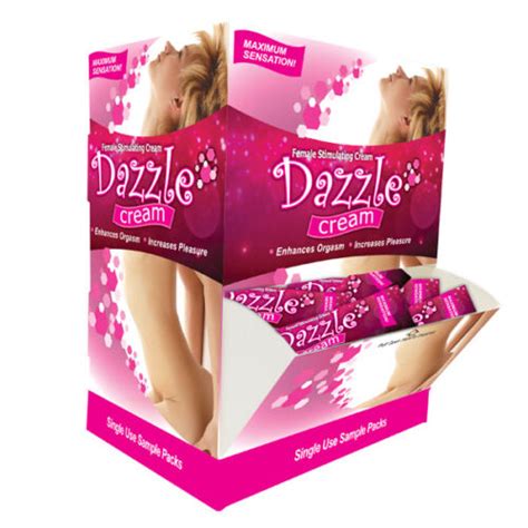 Dazzle Female Stimulating Cream 50pk Sexual Enhancement Arousal Increases Orgasm 679359000469 Ebay