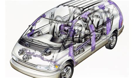 Toyota Previa Mittelmotor Van Mit Hinterradantrieb Auto Motor Und Sport