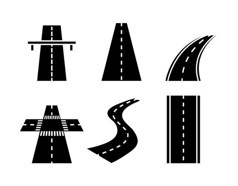 Download Highway vector set - Download Free Vectors, Clipart ...