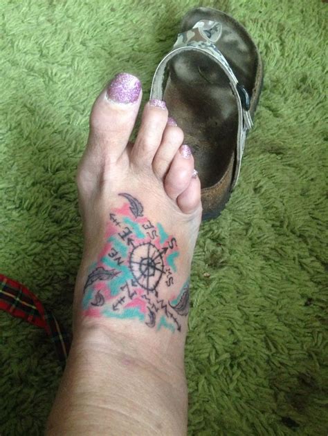 tattoo womens flip flop tattoos women