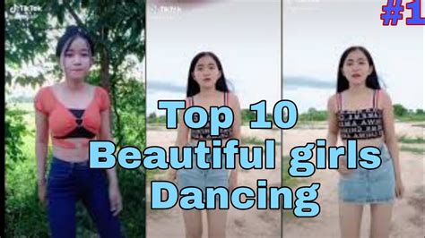 Top 10 Beautiful Girls Dancing Youtube