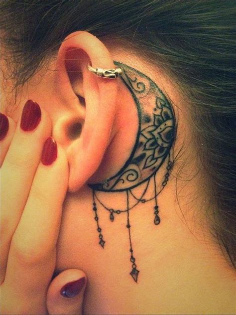 60 Pretty Designs Of Ear Tattoos 2022 Tattoos For Women Ear Tattoo Tattoos