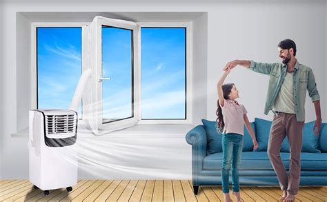 These are the steps needed in the installation of window seal for portable air conditioner. gulrear Portable AC Window Kit, Window Seal for Portable ...