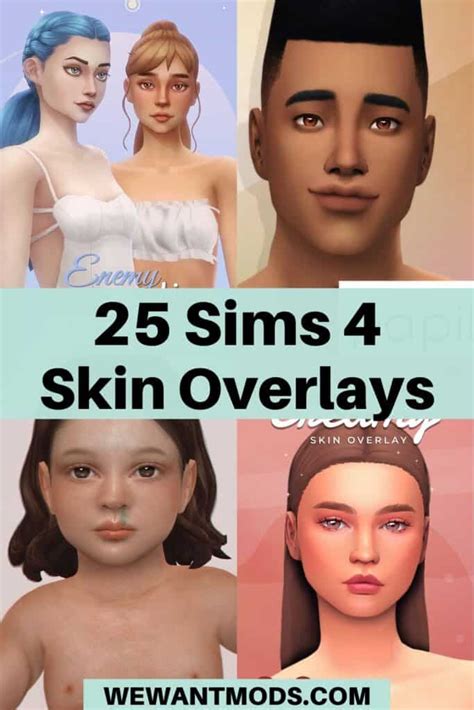 25 Sims 4 Skin Overlay Mods For Sims 4 Cc Skins We Wa