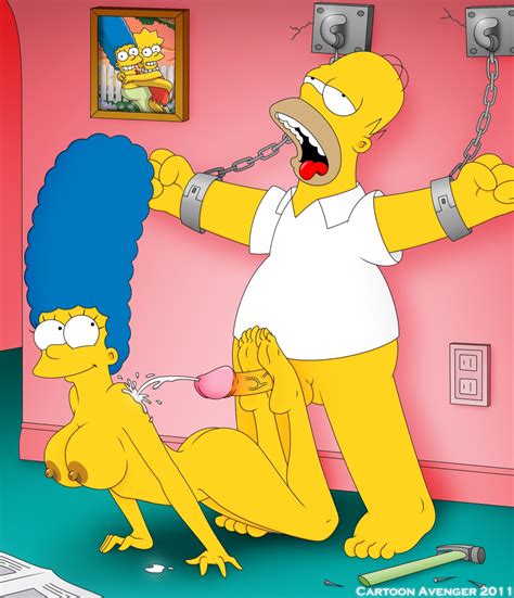 Rule If It Exists There Is Porn Of It Cartoon Avenger Homer Simpson Lisa Simpson Marge