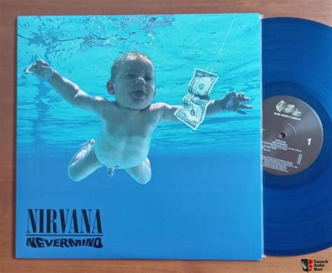 Nirvana Nevermind LP Original Recordings Group 2009 Blue Vinyl
