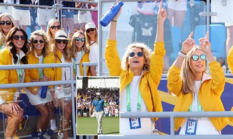 Ryder Cup Wags Paige Straka And Kate Rose Support Team Europe The