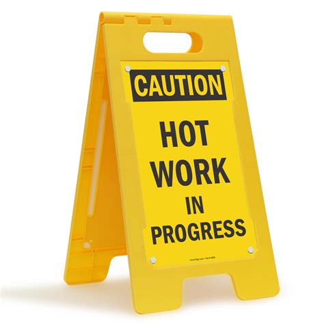 Hot Work Area Signs Hot Work Permit Signs