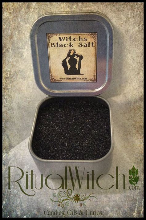Authentic Black Witches Salt Witchcraft Hoodoo Voodoo Black Witch Etsy Witch