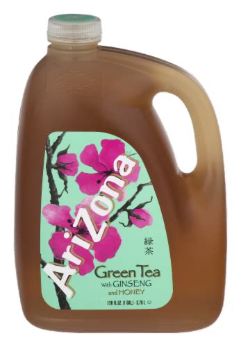 Arizona Ginseng And Honey Green Tea 128 Fl Oz Dillons Food Stores
