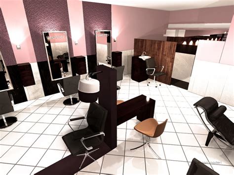 Beauty Salon Interior Design By Ehsan Naderi At