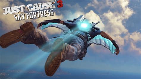 Sky fortress is the first pdlc pack from the air, land & sea expansion pass. El Super Traje Aereo JETPACK ! OMG - JUST CAUSE 3 DLC SKY FORTRESS - ElChurches - YouTube
