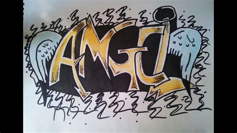 Angel Kağıt Graffitisipaper Graffiti Youtube