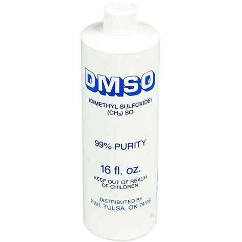 According to stanley jacob, md, a former head of the. DMSO Liquid 99% 16 oz