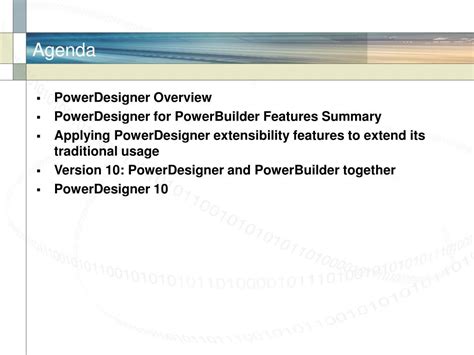 Ppt The Power Of Powerdesigner Powerpoint Presentation Free Download
