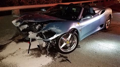New Ferrari Wrecked In Dui Crash Police Say Fox News