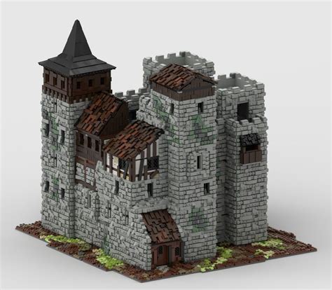 Medieval Castle Lego Architecture Medieval Castle Lego House