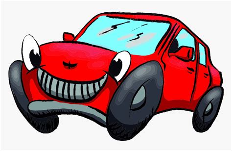 Imagen De Un Carro Animado Carro De Vehiculo Dibujado A Mano De