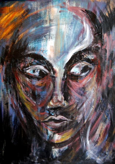 Expressive Painting Portrait Painting Painting Art Inspiration