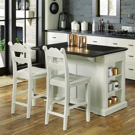 Find the latest home depot, inc. Home Styles Fiesta Weathered White Kitchen Island With ...