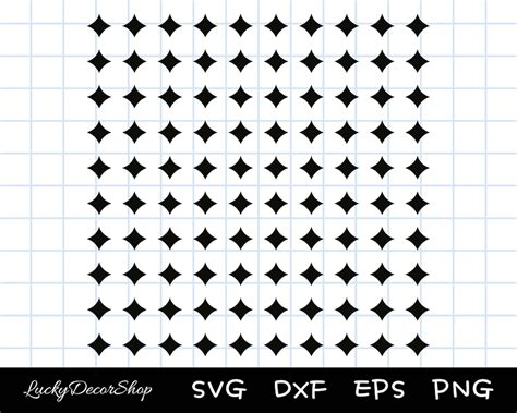 Diamond Pattern Svg Sparkle Pattern Svg Pattern Svg Cut File