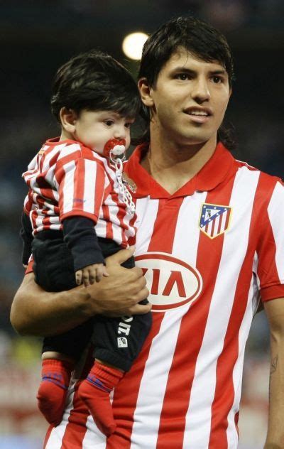 After the divorce, he failed to maintain a happy relationship with the pretty. Sergio Kun Aguero with his son Benjamin. His wife is ...