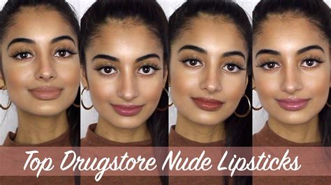 Top Drugstore Nude Lipsticks For Indian Asian Olive Skin Tones Part