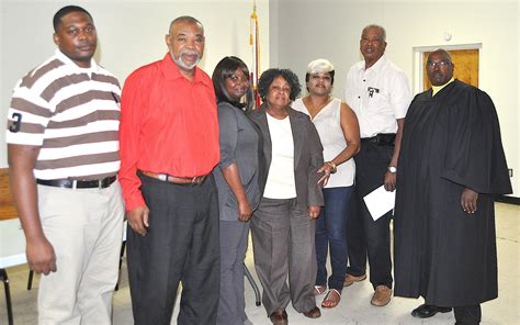 Incoming White Hall Mayor And Council Take Oath Of Office Lowndes