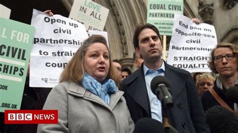 heterosexual couple lose civil partnership challenge bbc news ukpolitics