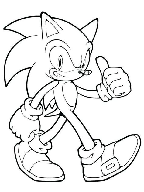 Hyper Sonic The Hedgehog Coloring Pages When Viewed From Its