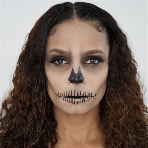 Tuto Halloween Deco Facile Masque Qui Fait Peur - Maquillage d'Halloween squelette : tuto en 10 étapes faciles