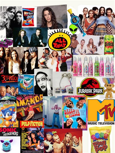 Just A Little Collage Of 90s I Made When I Was Bored The Other Day 90s