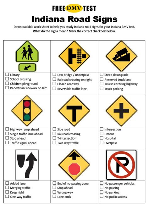 Dmv Test Cheat Sheet Pdf