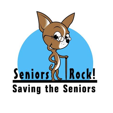 Seniors Rock Saving The Seniors Cartoon Dog Rescue Quotes Animal