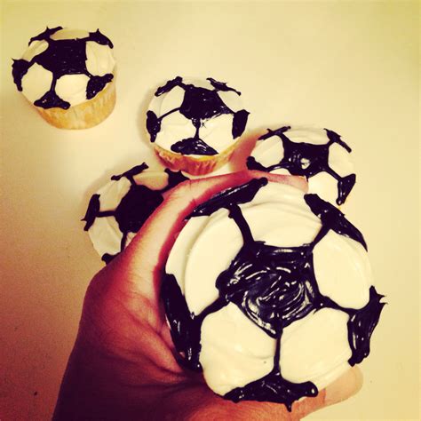 Soccer Cupcakes Comida Recetas Postres