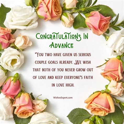 25 Best Advance Wedding Wishes And Congratulations