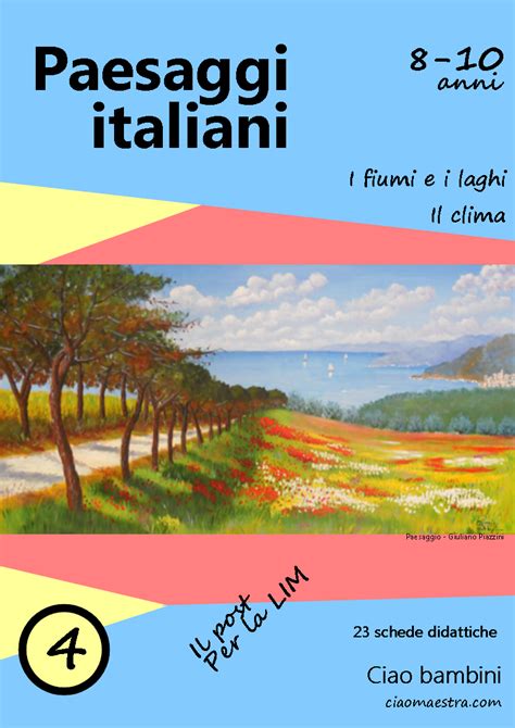 L'italia settentrionale è ricca di fiumi. Ciao bambini: Ebook: fiumi e laghi d'Italia