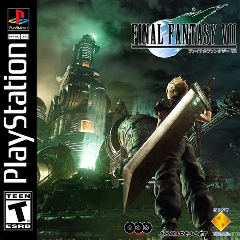 Remade The Ps1 Cover Art With The Remake Art Rfinalfantasyvii