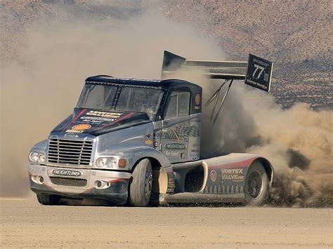 Semis Freightliner Big Rig Race Car Race Truck Racing Semi Truck