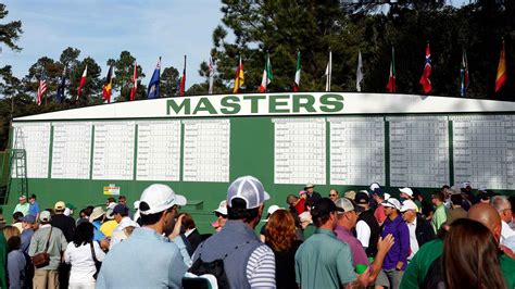2022 Masters Tv Schedule How To Watch The Masters On Tv