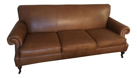 Pottery Barn Distressed Leather Sofa On Distressed