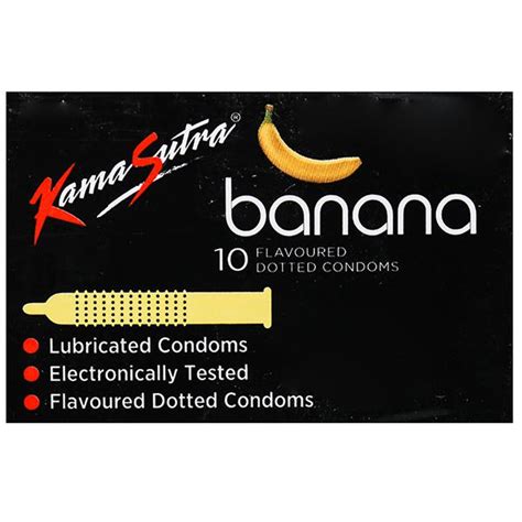 Buy Kama Sutra Banana Flavoured Dotted Condoms Pack Of 10 In Wholesale Price Online B2b