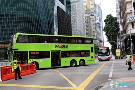 These buses were originally meant for the brt system. Car-Free Sunday SG Bus Diversions | Land Transport Guru
