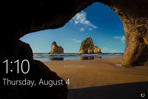 Bug Fix Lock Screen Shows Solid Black Background In Windows 10 Askvg