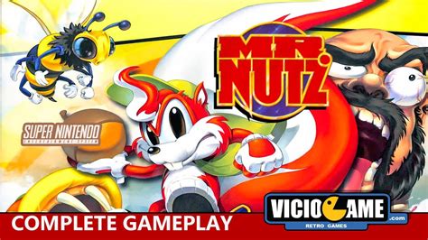 🎮 Mr Nutz Super Nintendo Complete Gameplay Youtube